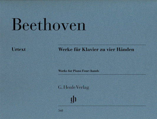 Œuvres pour piano à quatre mains - Urtext | Ludwig van Beethoven