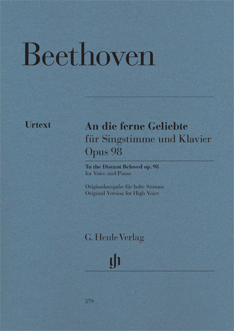 An die ferne Geliebte (À la bien-aimée lointaine), op. 98 | Ludwig van Beethoven
