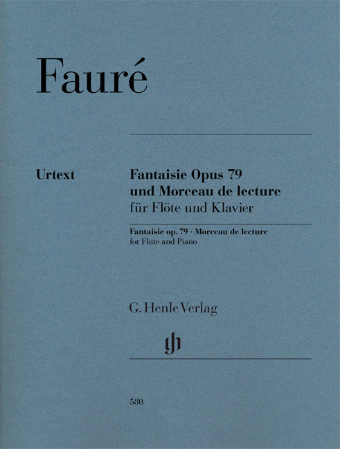 Fantaisie, op. 79, et Morceau de lecture | Gabriel Fauré