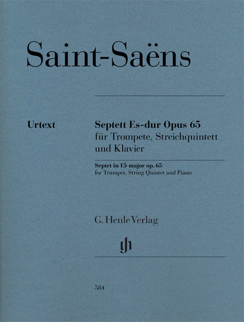 Septuor en mi bémol majeur, opus 65 | Camille Saint-Saëns