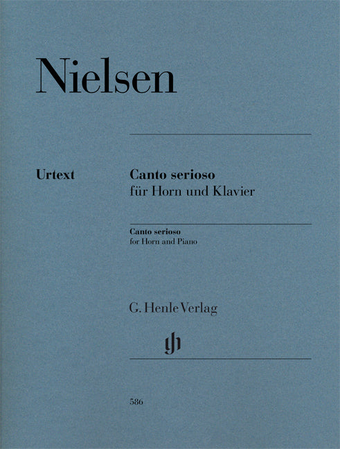 Canto serioso, pour cor et piano | Carl Nielsen | Cor