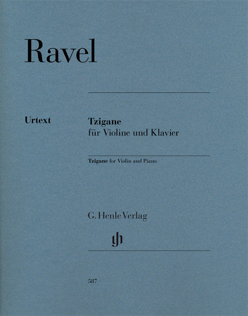 Tzigane, pour violon et piano | Maurice Ravel