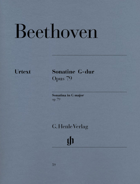 Sonatine en sol majeur, op. 79 | Ludwig van Beethoven