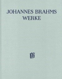 Johannes Brahms Gesamtausgabe de Johannes Brahms, Livre pour piano
