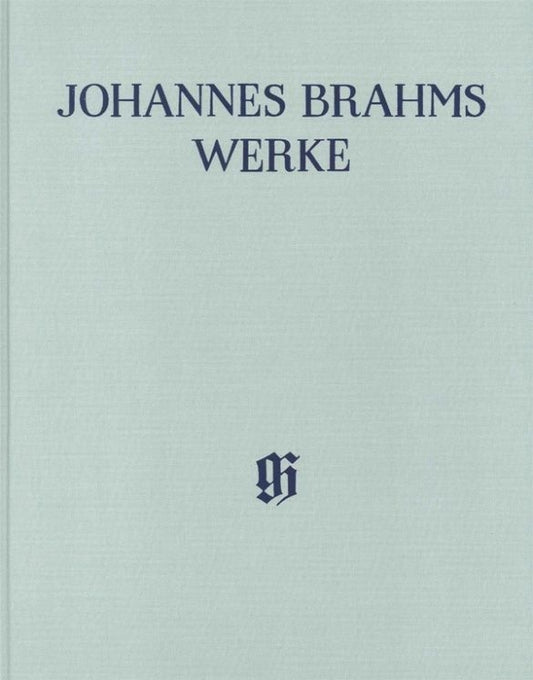 Instrumentierungen von Liedern Franz Schuberts de Johannes Brahms, Partition reliée pour orchestre et Voix