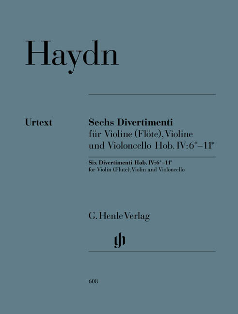 Six divertimenti pour violon | Franz Joseph Haydn | Orchestre à cordes