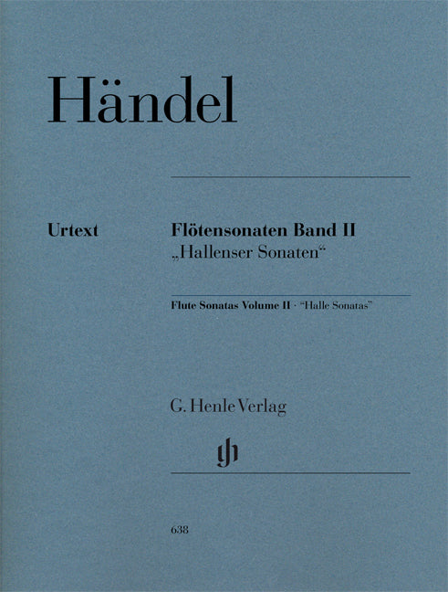 Sonates pour flûte - Volume II [Sonates de Halle] | Georg Friedrich Händel
