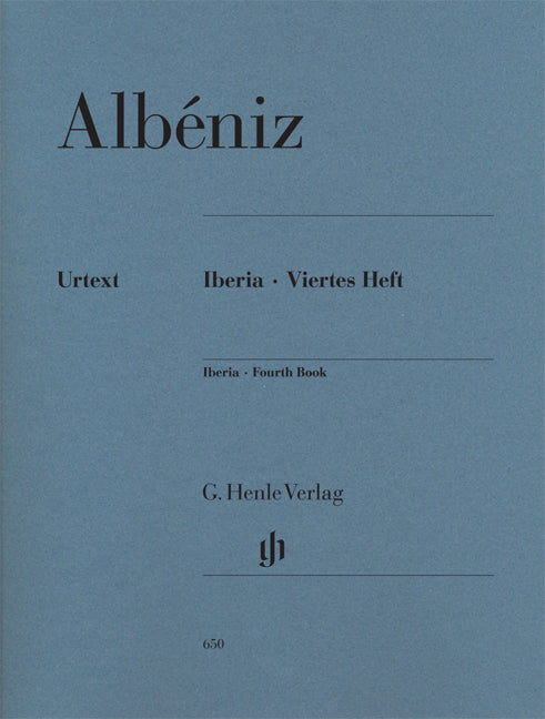 Iberia 4 de Isaac Albéniz, Livre pour piano