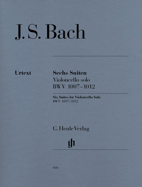 6 suites pour violoncelle seul, BWV 1007-1012 | Johann Sebastian Bach