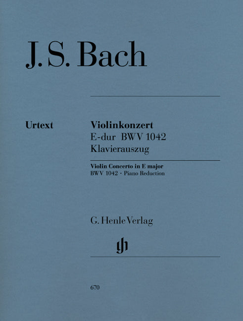 Concerto pour violon et orchestre en mi majeur, BWV 1042 | Johann Sebastian Bach