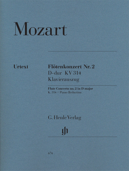 Concerto pour flûte et orchestre en ré majeur, K. 314 | Wolfgang Amadeus Mozart