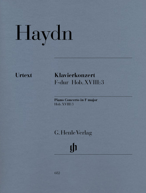 Concerto pour piano | Franz Joseph Haydn | Quatuor à cordes | Livre | HN 682