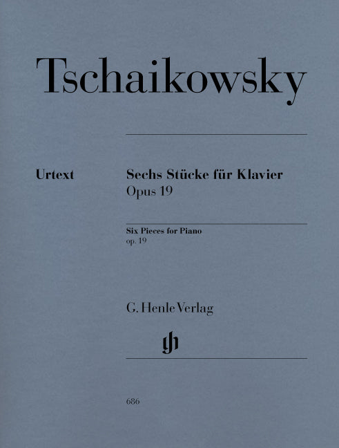 Six pièces pour piano, op. 19 | Pyotr Ilyich Tchaikovsky