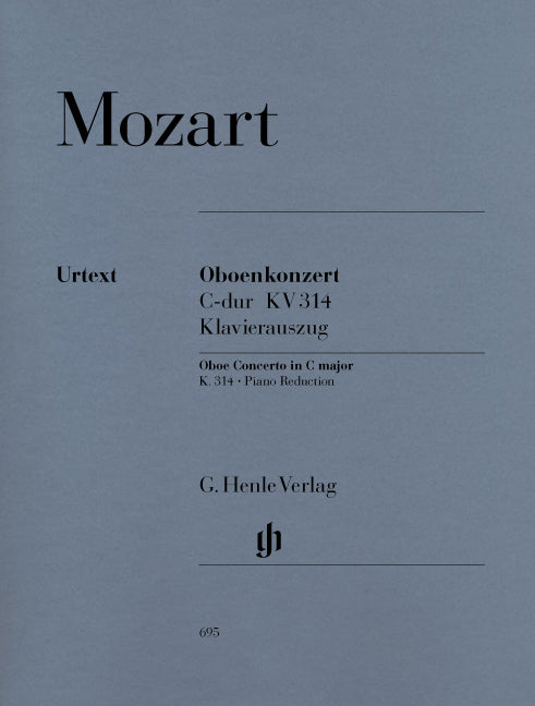 Concerto pour hautbois et orchestre en ut majeur, K. 314 | Wolfgang Amadeus Mozart