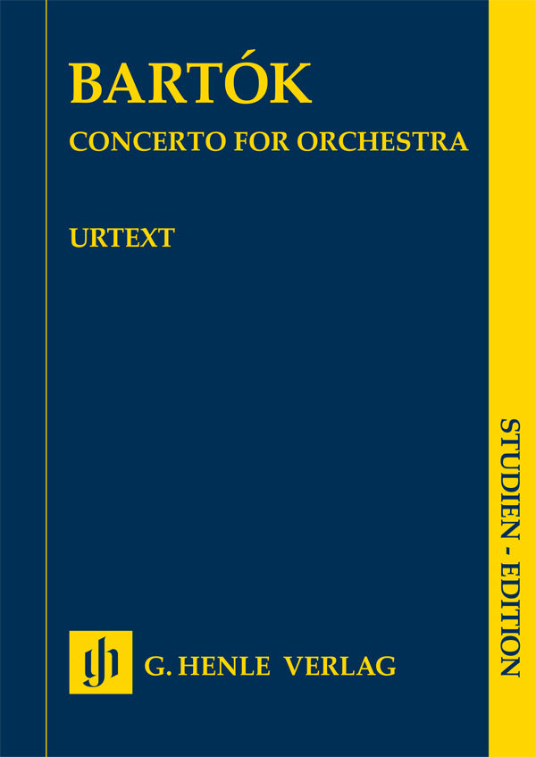 Concerto pour orchestre | Béla Bartók | Orchestre | Partition d'étude