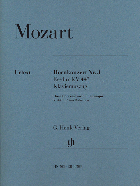 Concerto pour cor et orchestre n° 3 en mi bémol majeur | Wolfgang Amadeus Mozart