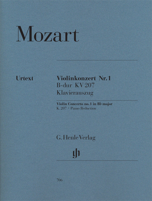 Concerto pour violon n° 1 en si bémol majeur, K. 207 | Wolfgang Amadeus Mozart