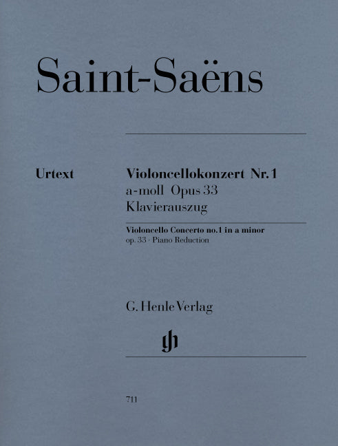 Concerto pour violoncelle n° 1 en la mineur, op. 33 | Camille Saint-Saëns