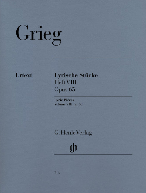 Pièces lyriques - Volume VIII, op. 65 | Edvard Grieg | Piano
