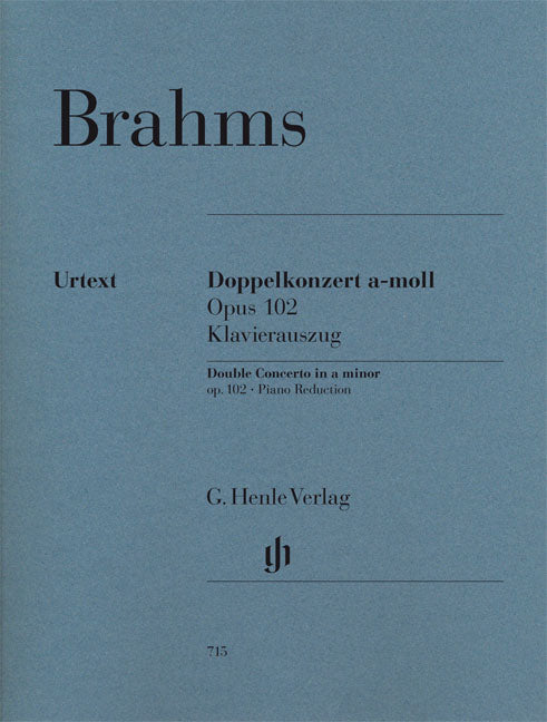 Double Concerto en la mineur, op. 102 | Johannes Brahms | Violon