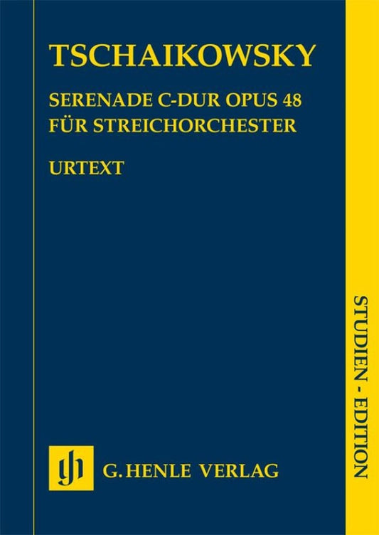 Sérénade en ut majeur, op. 48 | Peter Iljitsch Tschaikovsky | Orchestre à cordes | Partition d'étude