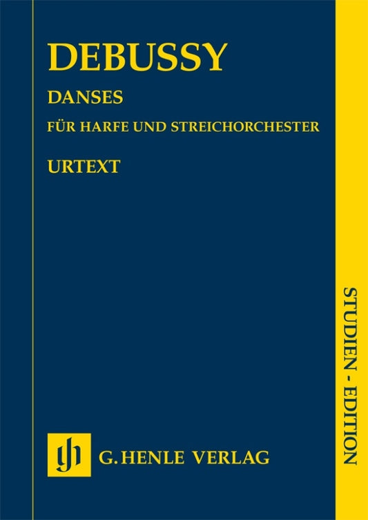 Danses, pour harpe et orchestre à cordes | Claude Debussy | Orchestre à cordes | Partition d'étude