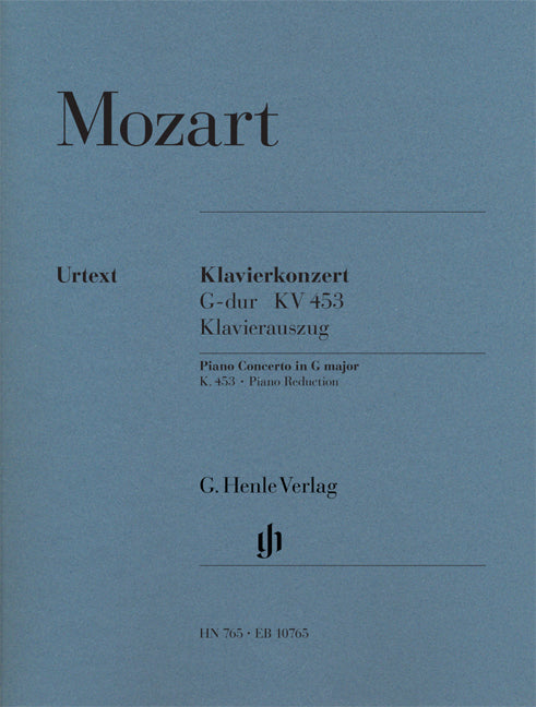 Concerto pour piano en sol majeur, K. 453 | Wolfgang Amadeus Mozart