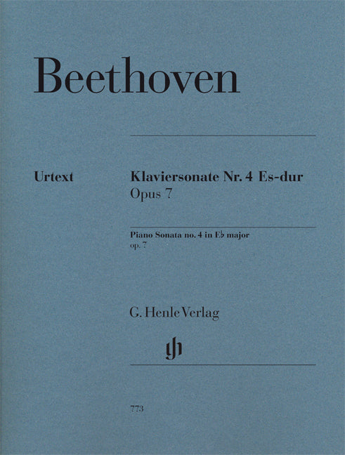 Sonate pour piano n° 4 en mi bémol majeur, op. 7 | Ludwig van Beethoven