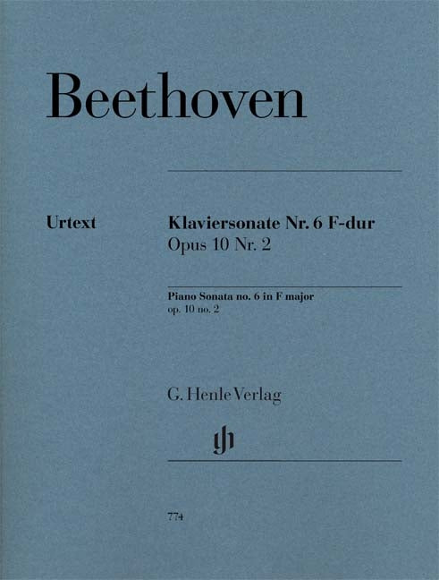 Sonate pour piano n° 6 en fa majeur, opus 10 n° 2 | Ludwig van Beethoven