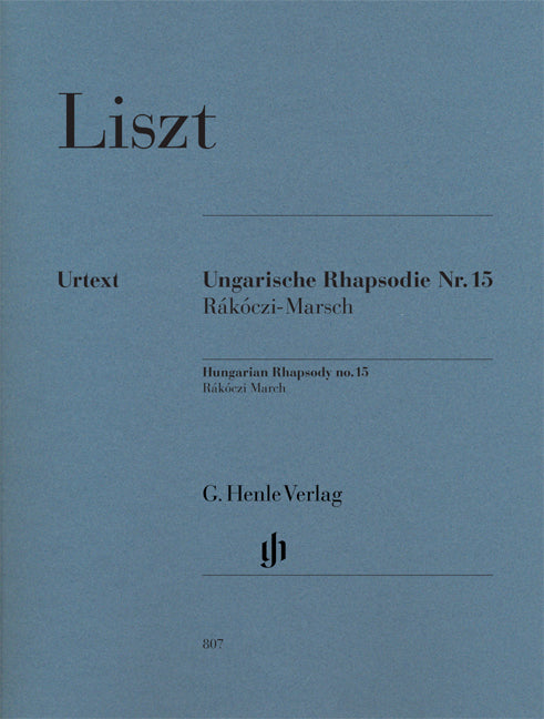 Rhapsodie hongroise n° 15 - Marche de Rákóczi | F. Lisz