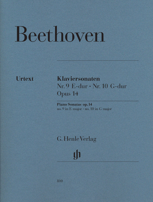 Sonates pour piano n° 9 et n° 10, op. 14 | Ludwig van Beethoven