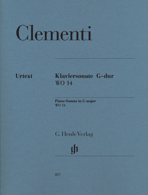 Sonate pour piano en sol majeur, WoO 14 | Muzio Clementi