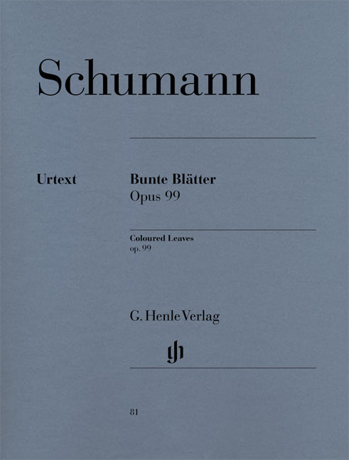 Bunte Blätter (Feuilles bariolées), op. 99 | Robert Schumann