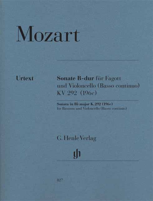 Sonate en si bémol majeur, K. 292 | Wolfgang Amadeus Mozart