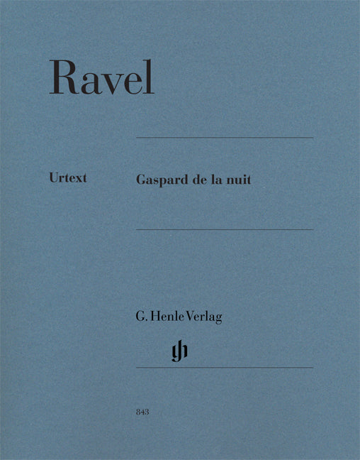 Gaspard de la nuit - Urtext Henle | Maurice Ravel | Piano