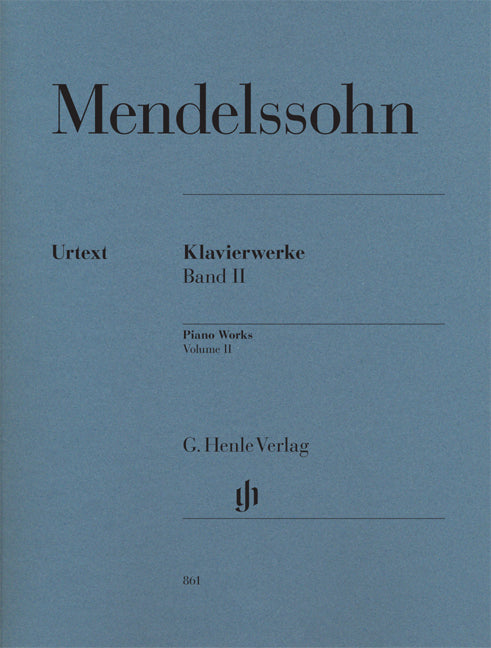 Œuvres pour piano - Volume 2 | Felix Mendelssohn Bartholdy