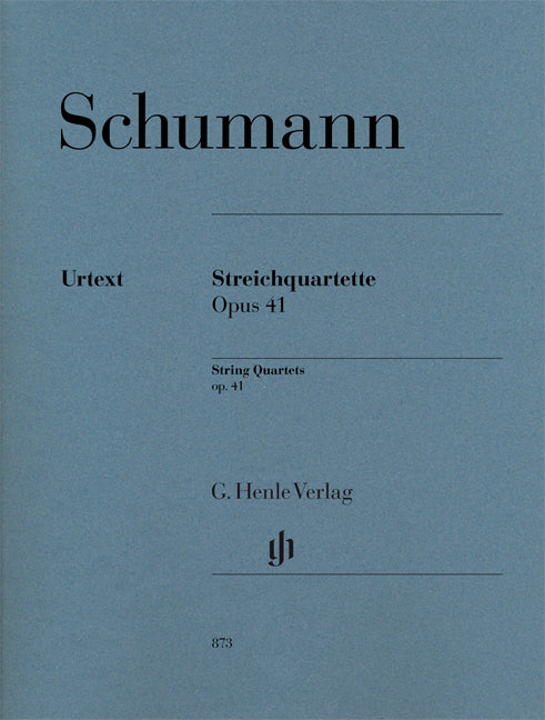Quatuors à cordes, op. 41 | Robert Schumann | Quatuor à cordes | Jeu de parties