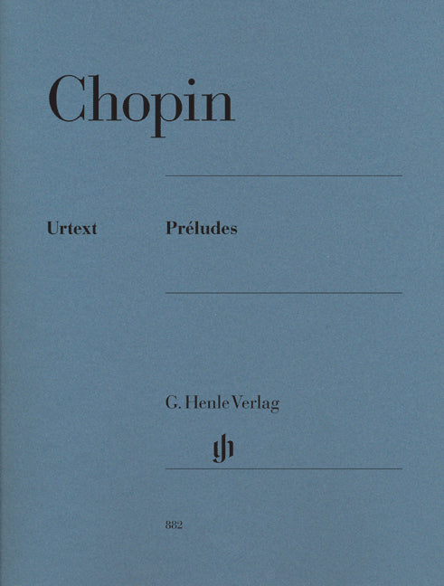 Préludes | Frédéric Chopin | Piano | Livre | HN 882