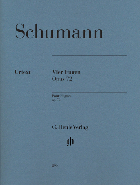 Fugues (4), op. 72 | Robert Schumann | Piano