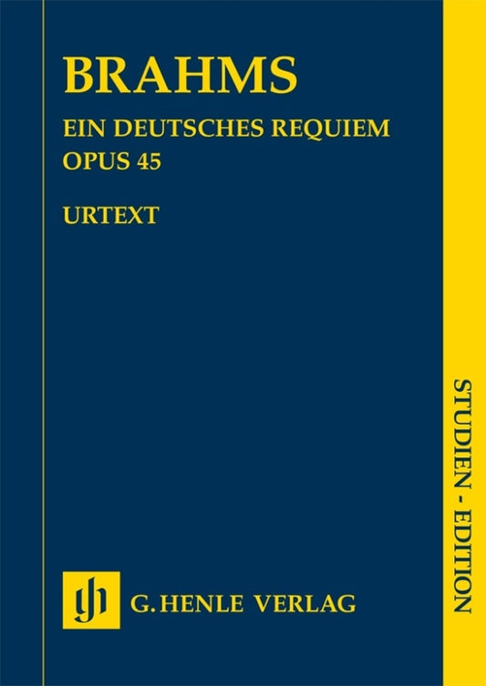 Ein deutsches Requiem (Un requiem allemand), op. 45 | Johannes Brahms | Chœur