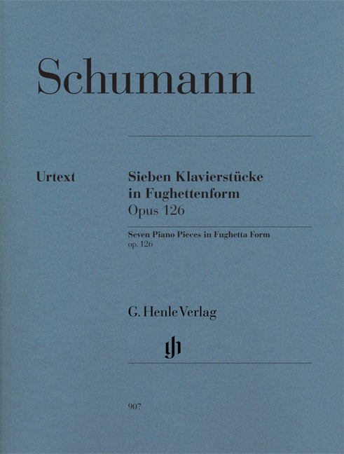 Sept pièces pour piano en forme de fughette, op. 126 | Robert Schumann