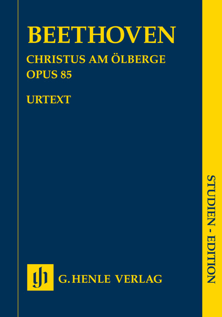 Christus am Ölberge (Le Christ au mont des Oliviers), op. 85 - partition d'étude | Ludwig van Beethoven