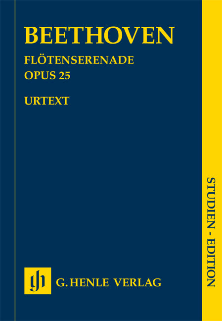 Sérénade pour flûte, op. 25 - Urtext | Ludwig van Beethoven | Flûte | Partition d'étude