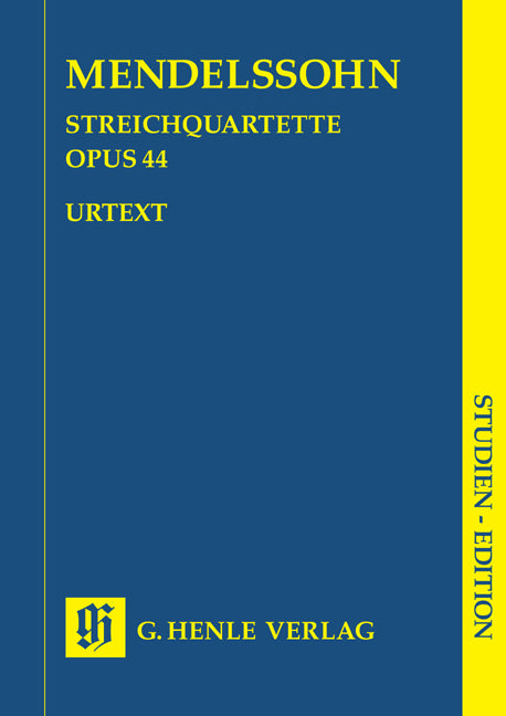 Quatuors à cordes, op. 44 n° 1-3 | Felix Mendelssohn Bartholdy