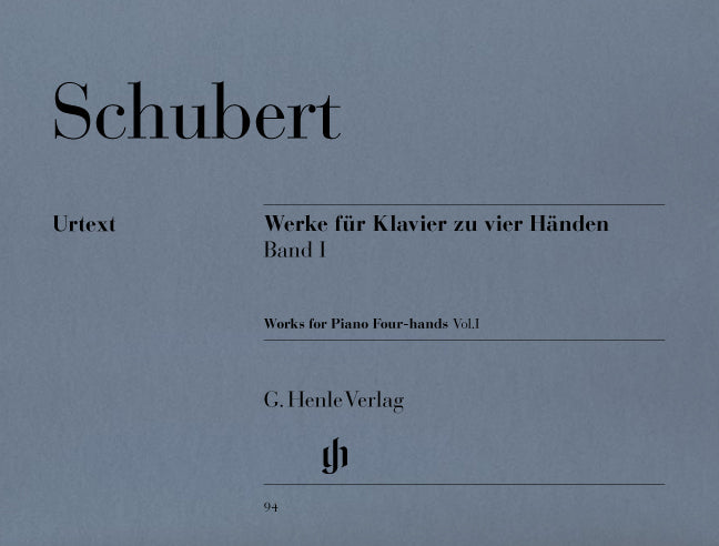 Œuvres pour piano à quatre mains - Volume I | Franz Schubert | Piano | Livre