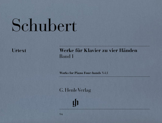 Œuvres pour piano à quatre mains - Volume I | Franz Schubert | Piano | Livre