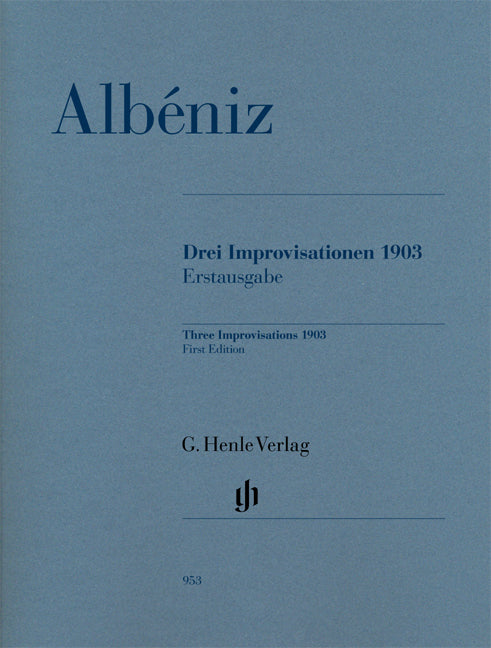 3 improvisations | Isaac Albéniz | Piano