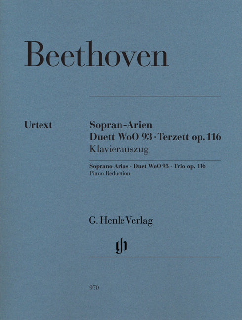 Airs de soprano, Duo WoO 93, Trio op. 116 | Ludwig van Beethoven