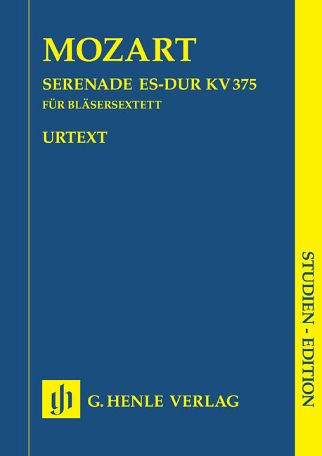 Sérénade en mi bémol majeur, K. 375 | Wolfgang Amadeus Mozart | Clarinette | Partition d'étude
