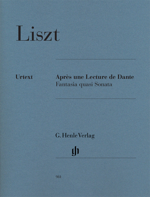 Après une lecture de Dante - Fantasia quasi sonata | F. Lisz